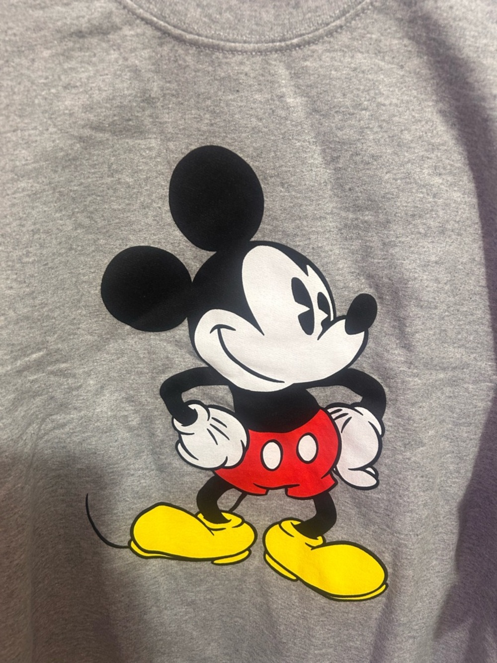 NWT 59.95 Disney Mickey Mouse sweatshirt size medium - Picture 2 of 5